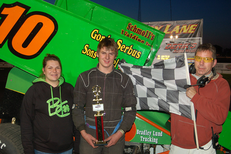 IMCA-Sprint-Car-Winner-#10-Trevor-Serbus