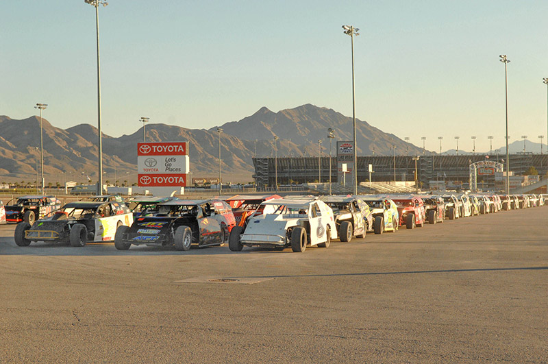 220plus entries practice today for IMCA Duel In The Desert IMCA