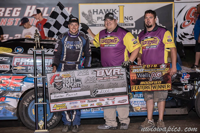 Marriott makes it two wins in three nights with BVR Arnold Motor Supply