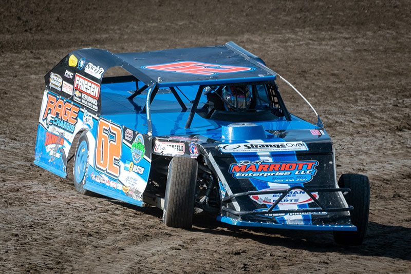Marriott sets bar even higher by winning three IMCA Modified special