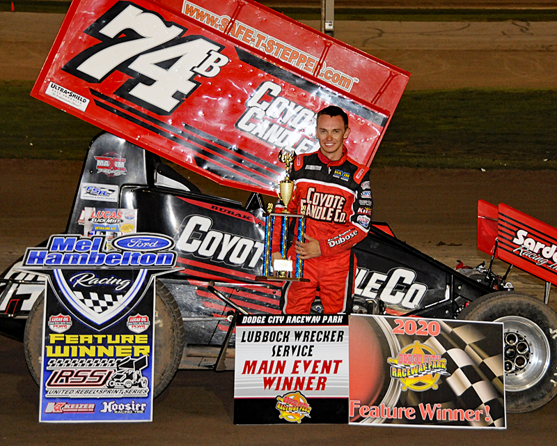 Bubak back in Dodge City form in DCRP Sprint Car Nationals opener