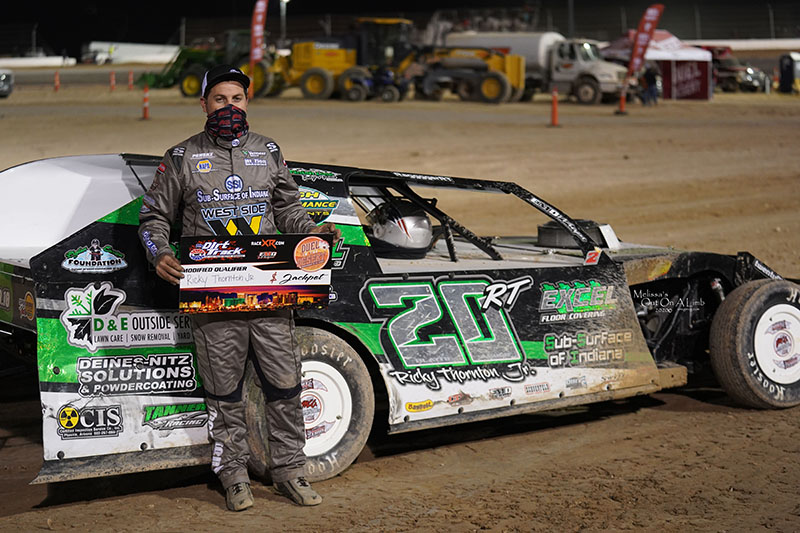 Thornton, Egbert win opening night Duel qualifiers IMCA