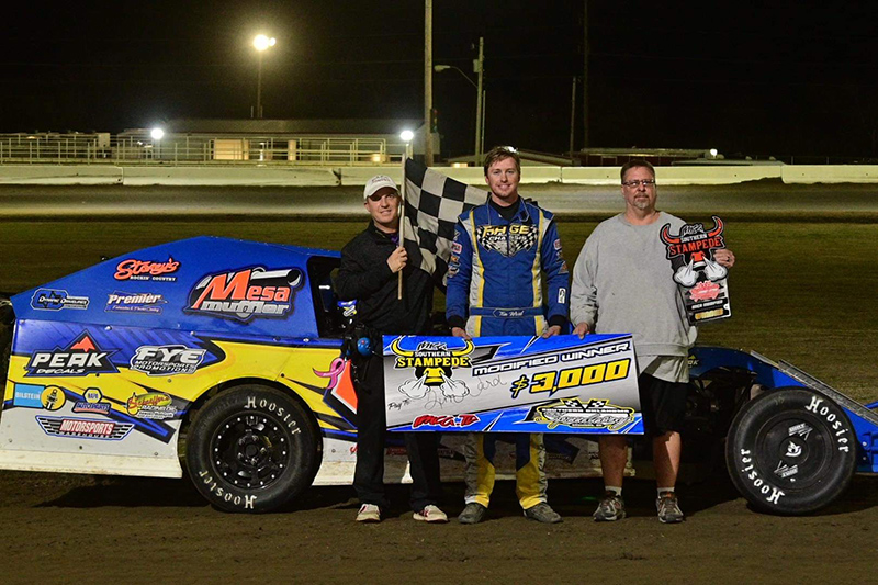 Ward rewarded for IMCA Modified efforts with 3,000 Southern Stampede