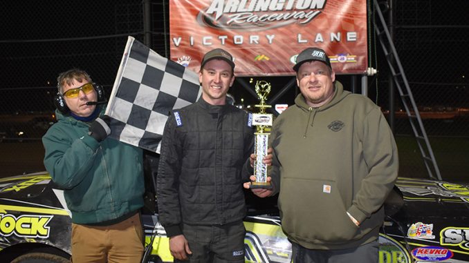 IMCA Hobby Winner #56m Matt Olson