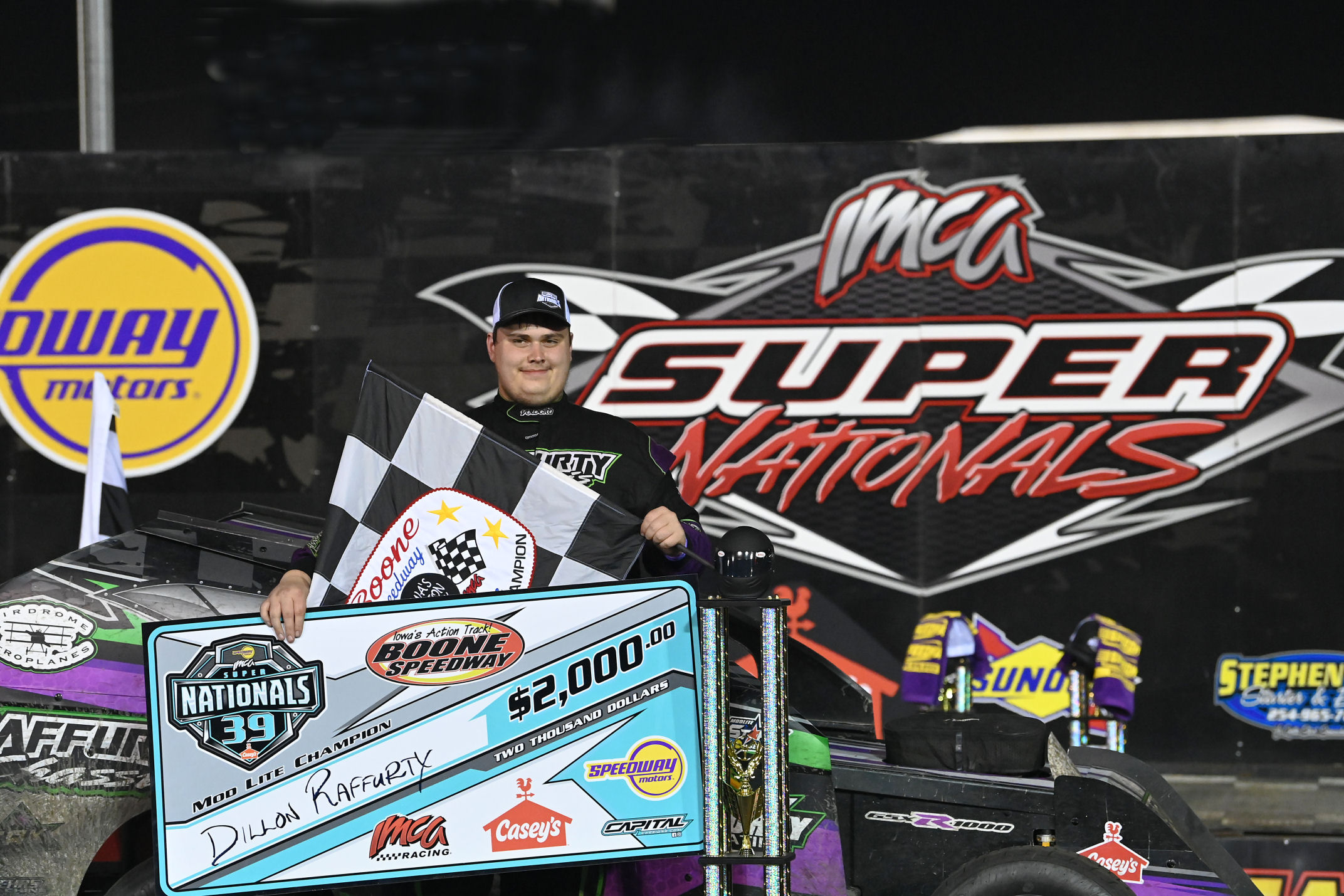 Raffurty reigns as first STARS Mod Lite champion at IMCA Super
