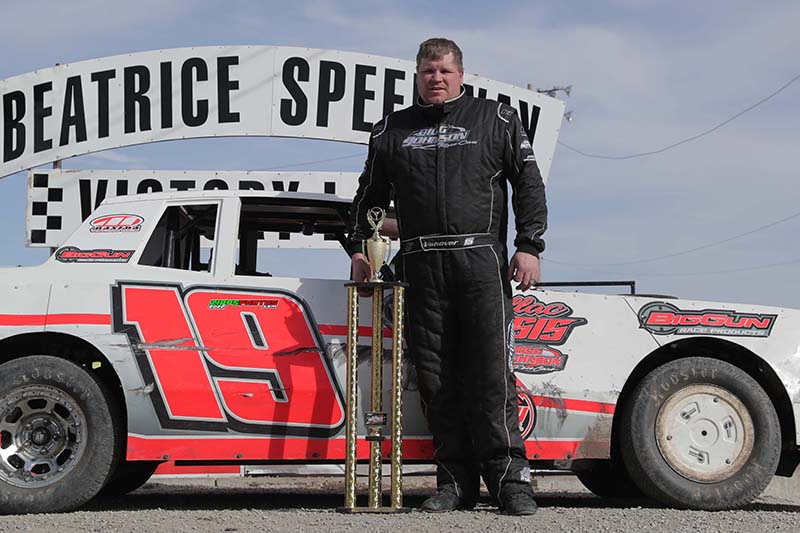 James' patience rewarded with first Spring Nationals IMCA Modified