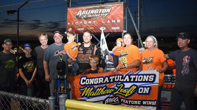 IMCA Sportmod Winner #9 Matt Looft