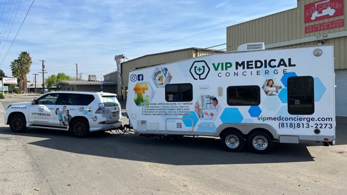 VIP Medical Concierge trailer