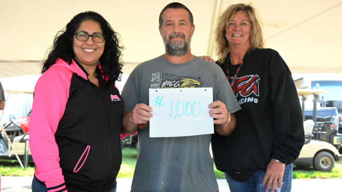 SN 1,000th Driver 100th Driver