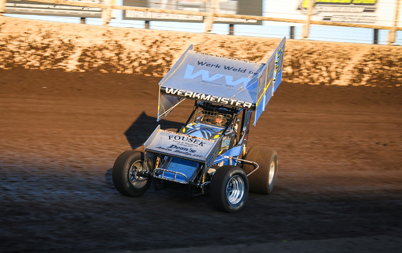Werkmeister goes from starting in back to first in IMCA RaceSaver ...