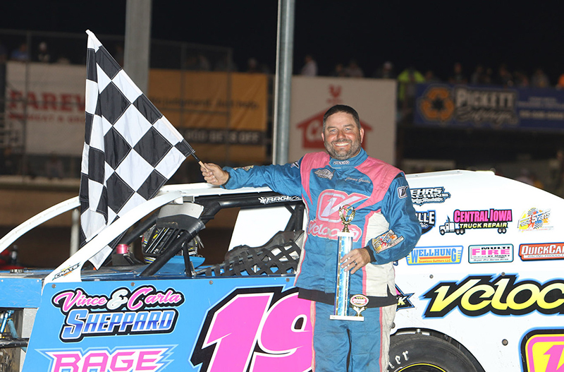 Schmidt repeats in Stock Cars, Gustin, Anderson, Christensen, Glick see
