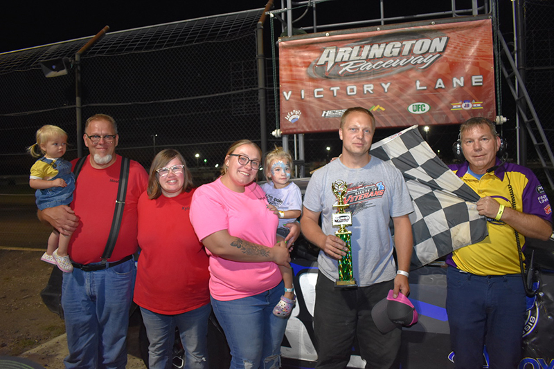First Arlington wins of season for Becker, Schumacher - IMCA ...