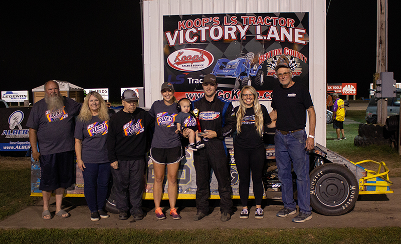 Rust wraps up track title in victory lane at Benton County Speedway ...