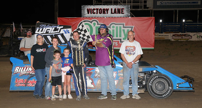 Single season goals lead up to 100th IMCA Northern SportMod win for ...