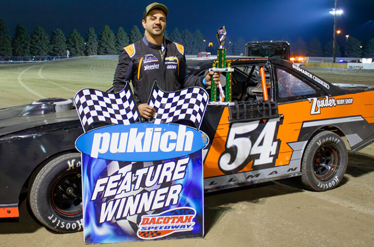 Hellman Claims First IMCA Stock Car Win at Dacotah Speedway - IMCA ...