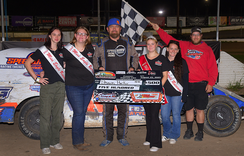 Harker Completes Five-Race Sweep, Clinches Eagle Modified Crown - IMCA ...