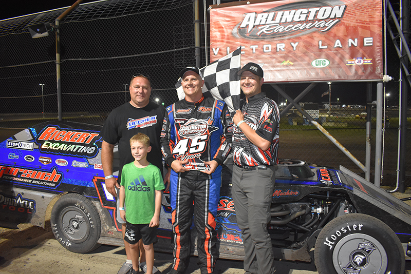 Hatlestad Hustles to Jeff Rucks Memorial Victory at Arlington