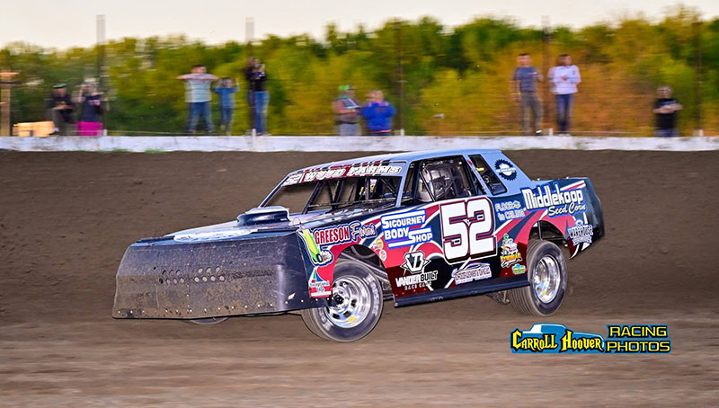 Wood Survives Last-Lap Charge to Continue CJ Stock Car Domination ...