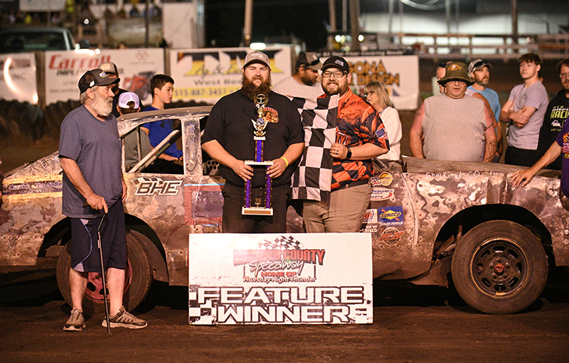 Krug Snatches Hobby Stock Victory on Final Corner at Kossuth County ...