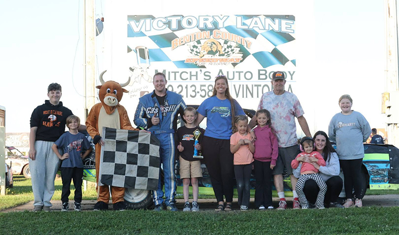 Imca Olson Doubles Up at Benton County Speedway - IMCA - International Motor ...