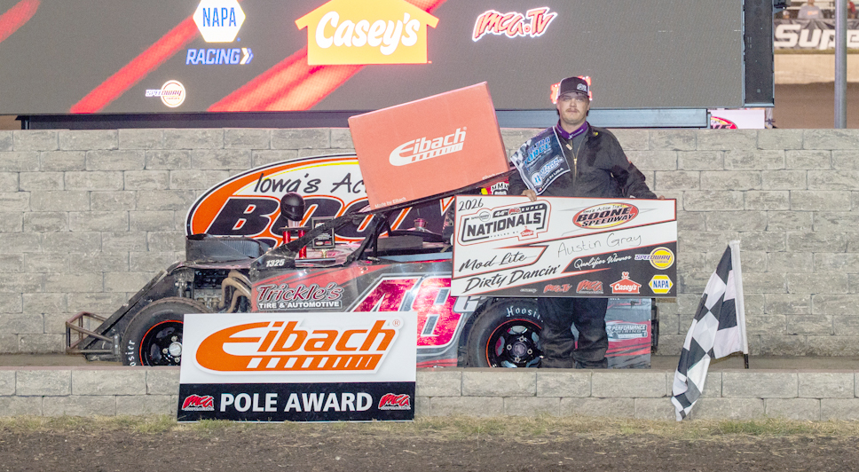 Imca Gray and Baca Charge to Mod Lite Qualifier Wins at Super Nationals ...
